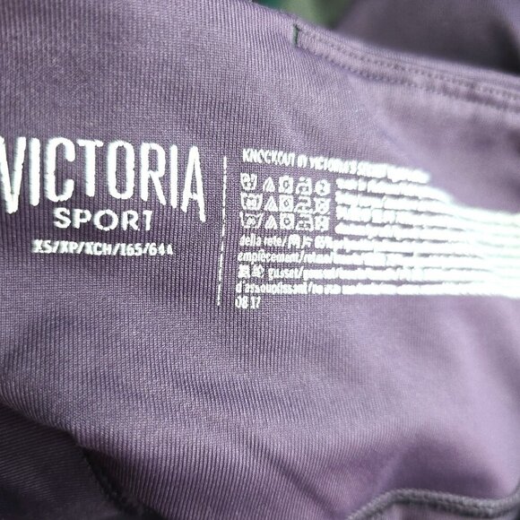 Victoria's Secret Purple Knockout Breathable Mesh Athletic Leggings - Picture 8 of 8